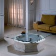 Renato Costa, auxiliary luxury furniture from Spain, consoles made of stone and marble, baroque corner and center tables, classic auxiliary of stone